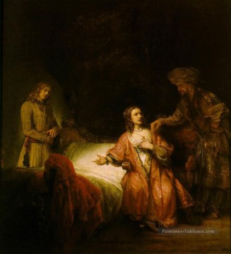  josé - Joseph Accusé par l’épouse de Potiphars Rembrandt